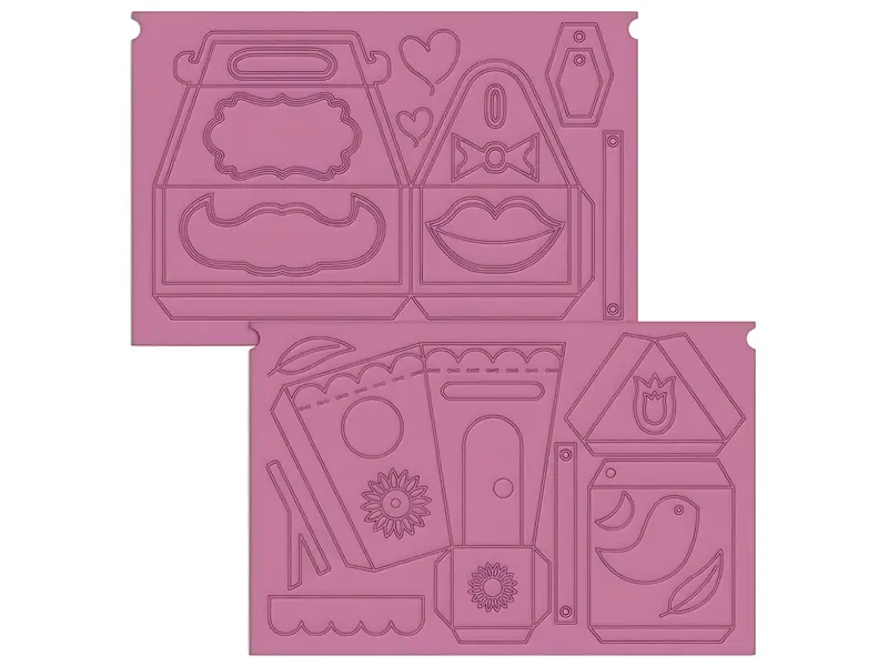 Crafter’S Companion Sweet Treats Embossing Board – Ultimate Pro Texture Plate 1