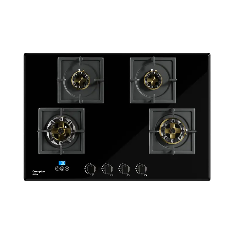 Crompton Optime Gas Hob – 78Cm 4-Burner Smart Flame Control 1