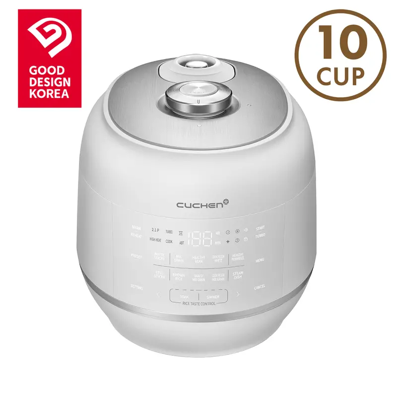 Cuchen Crt-Rpk1070Wus 10-Cup 121°C Induction Heating Pressure Rice Cooker 1