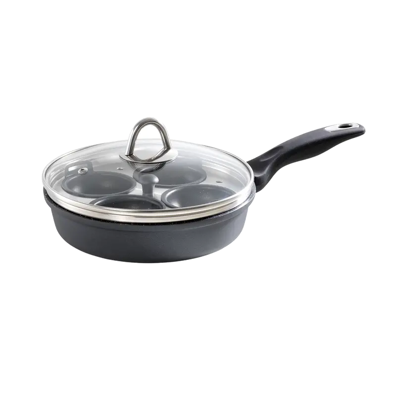 Cuisine::Pro Granite 4-Cup Egg Poacher With Lid – 1.4 Quart 1