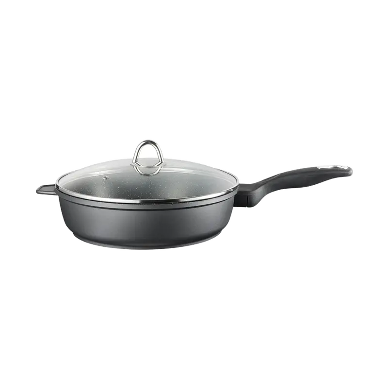 Cuisine::Pro Granite Chef Pan With Lid – 4.1 Quart 1