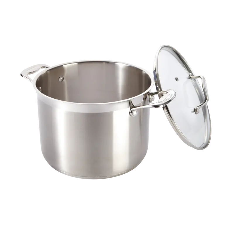 Cuisine::Pro® Iconix® 7.6-Quart Stockpot With Vented Glass Lid 1