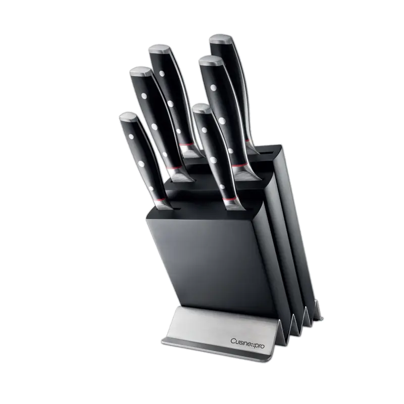Cuisine::Pro® Iconix® Straub 6-Piece Knife Block Set 1