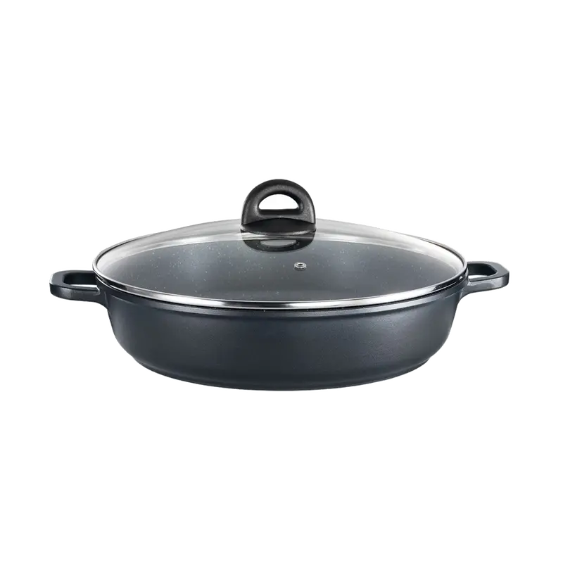 Cuisine::Pro® Stone 12.5-Inch Sauté Pan With Lid 1