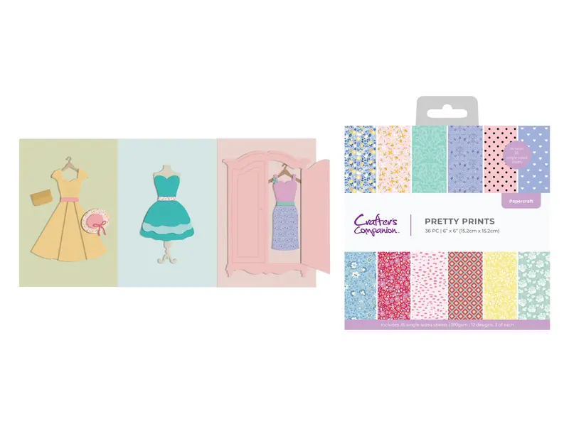 Customisable Dress And Wardrobe Die Kit – Showstopper Release 1
