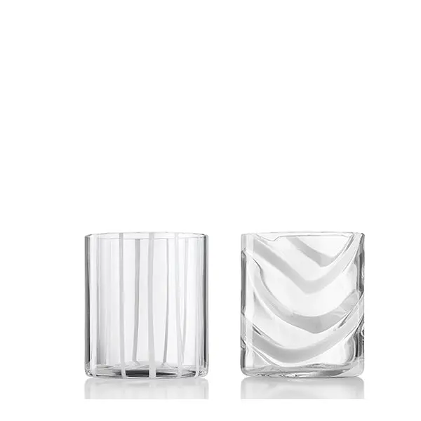 Cyrcus Double-Wall White Tumbler Set (2 Pcs) 1