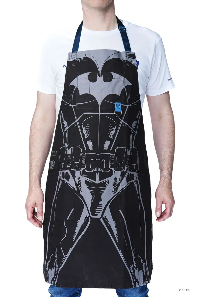 Dalstrong Batman Edition Black Crusader Chef’S Apron | 100% Breathable Cotton | Superhero-Themed Kitchen Wear 1