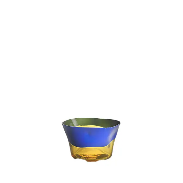 Dandy Bowl In Blue-Yellow Colorway 1