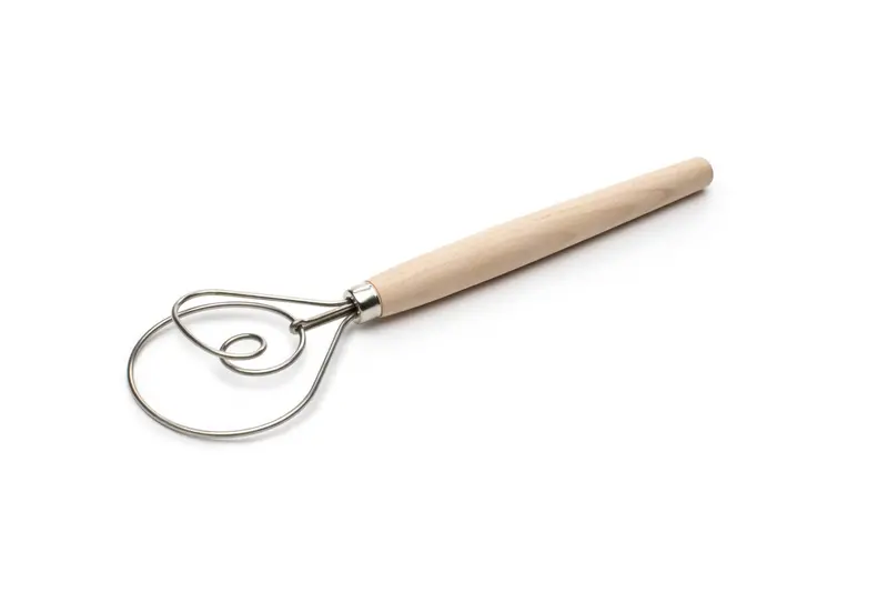 Danish Dough Brush – Stainless Steel & Wood (30.5 Cm) 1