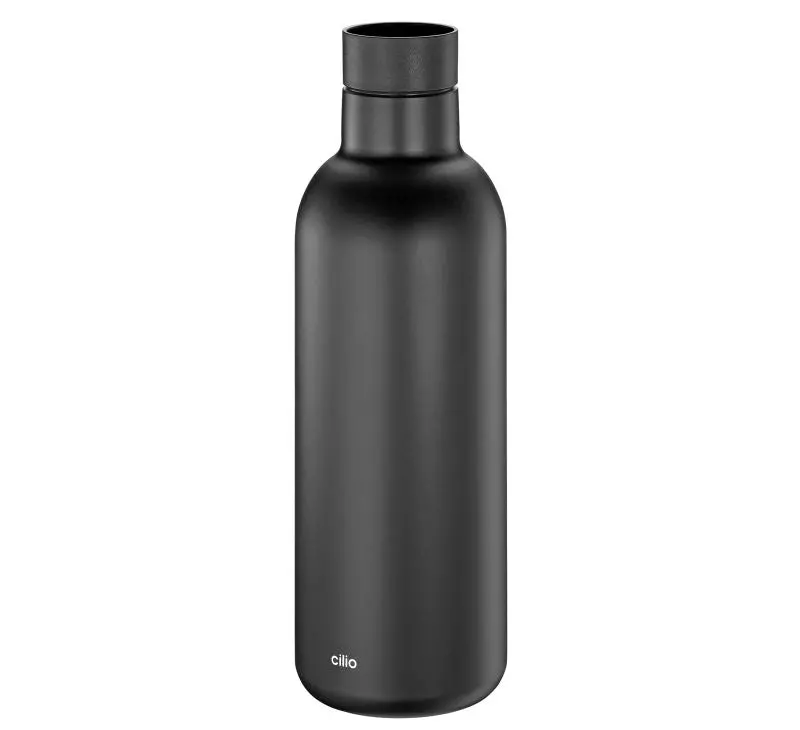 Deluxe 650 Ml Black Vacuum-Insulated Thermos Flask 1
