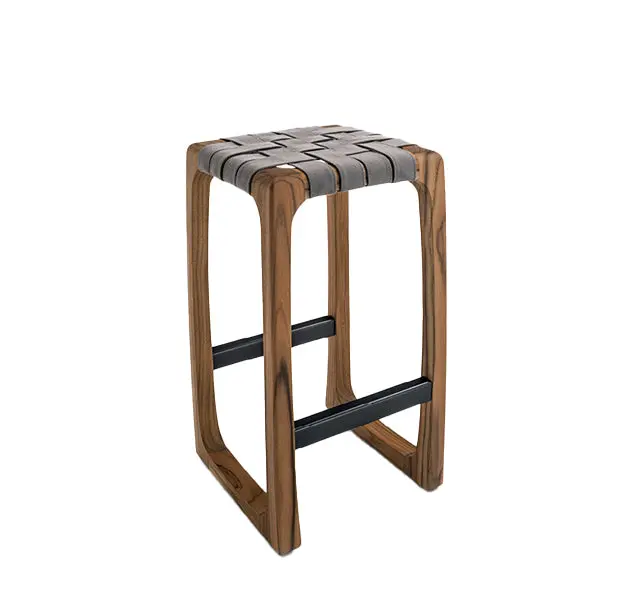 Durable Outdoor Bungalow Bar Stool 1