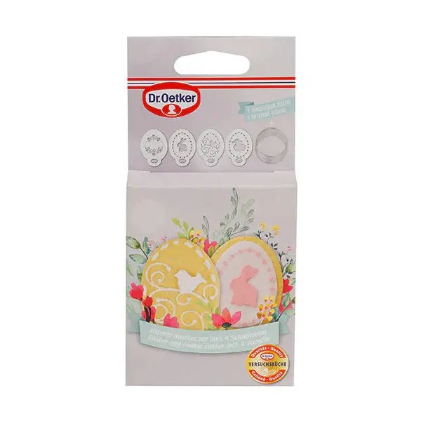 Easter Egg Decorating Set – Includes 4 Reusable Stencil Templates 1