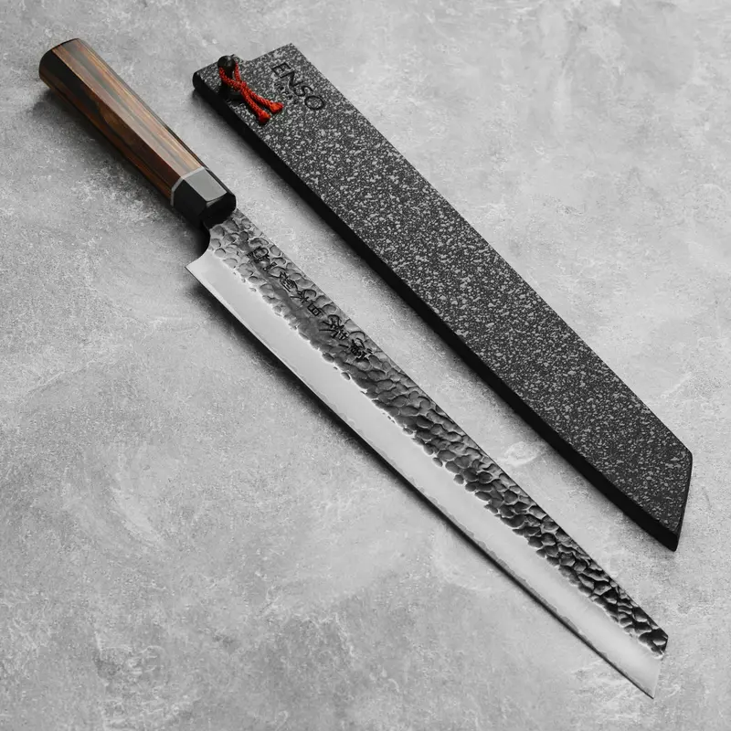 Enso Hachi Sg2 11.8-Inch Kiritsuke Sujihiki Knife With Saya 1