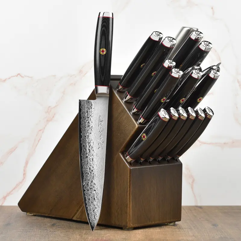 Enso Sg2 Premium 18-Piece Knife Block Set 1