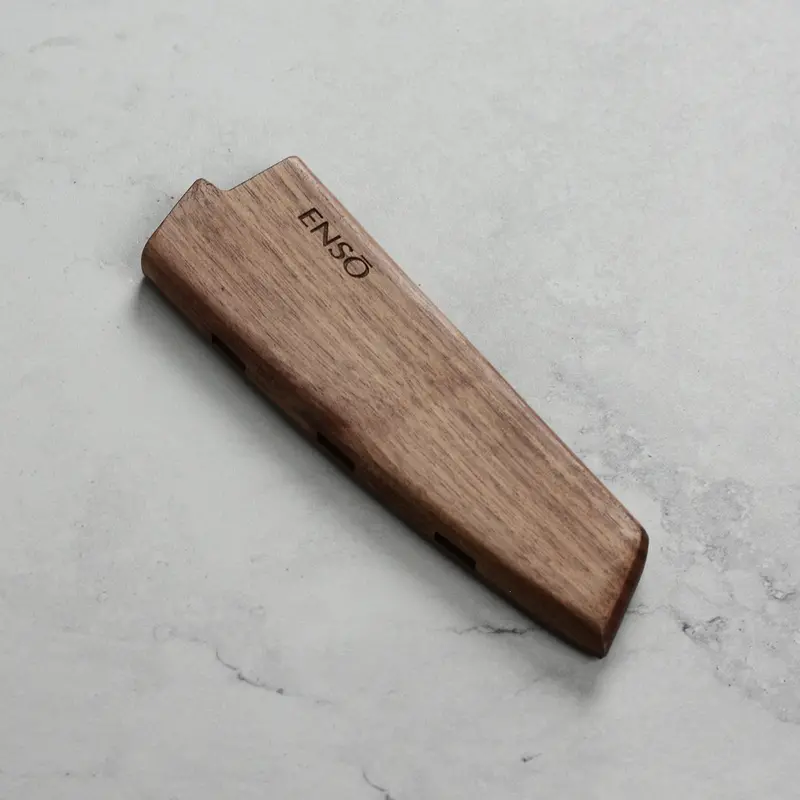Enso Walnut Magnetic Sheath For 5.5" Prep Knives 1
