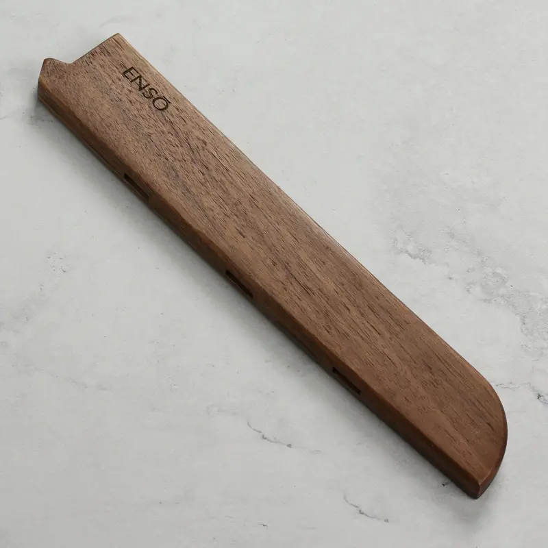 Enso Walnut Magnetic Sheath For 9" Bread And Slicing Knives 1