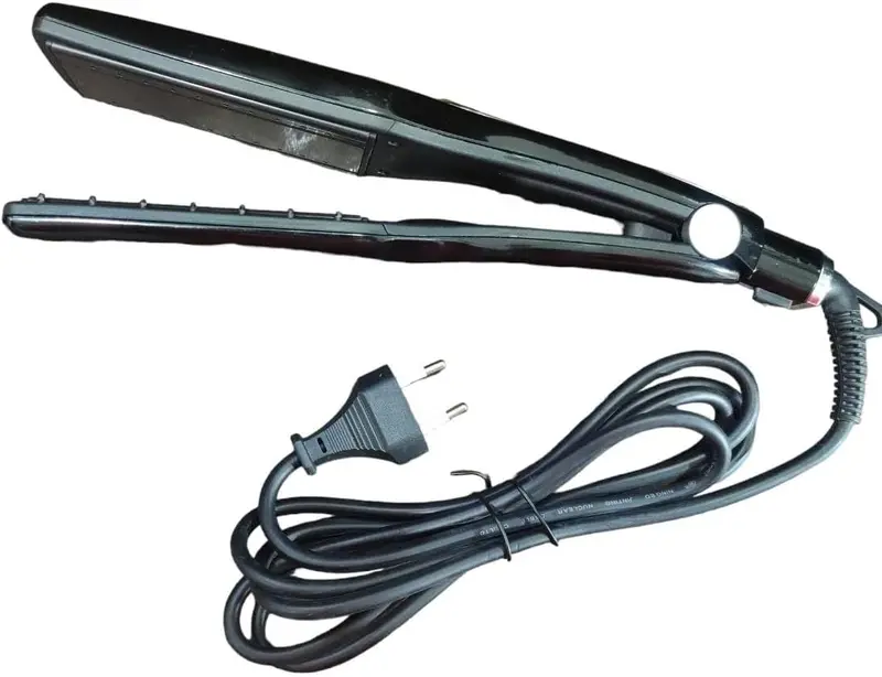 Enzo Black Ceramic Hair Straightener – 45W 1
