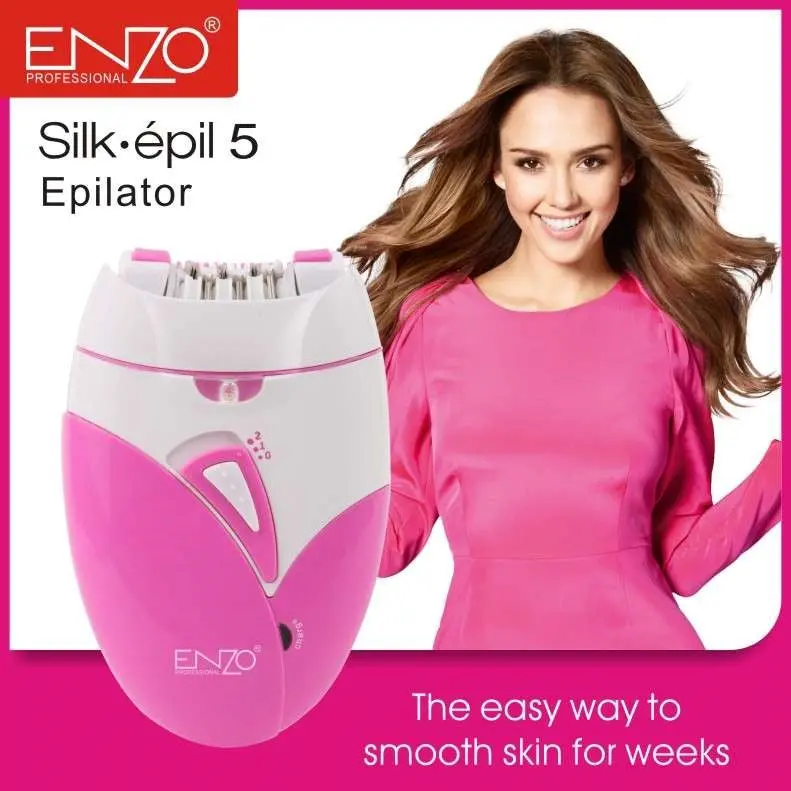 Enzo Epilator For Full-Body Hair Removal – Gentle Precision, White 1