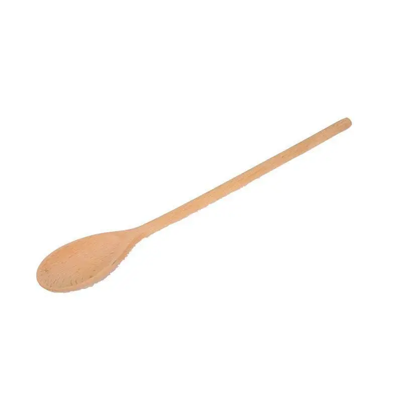 Extra-Long Beech Wooden Cooking Spoon – 35 Cm Heat-Resistant Ladle For Pots, Sauces & Stir-Frying 1