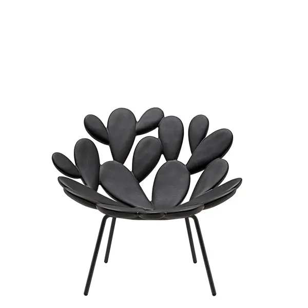 Filicudi Black Colored Armchair 1