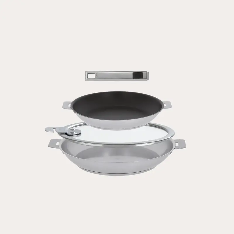 Four-Piece Hybrid Frying Pan Collection 1