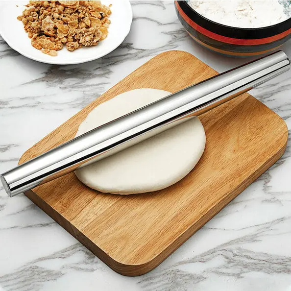 Fox Run Stainless Steel Tapered French Rolling Pin – 18 Inches 1