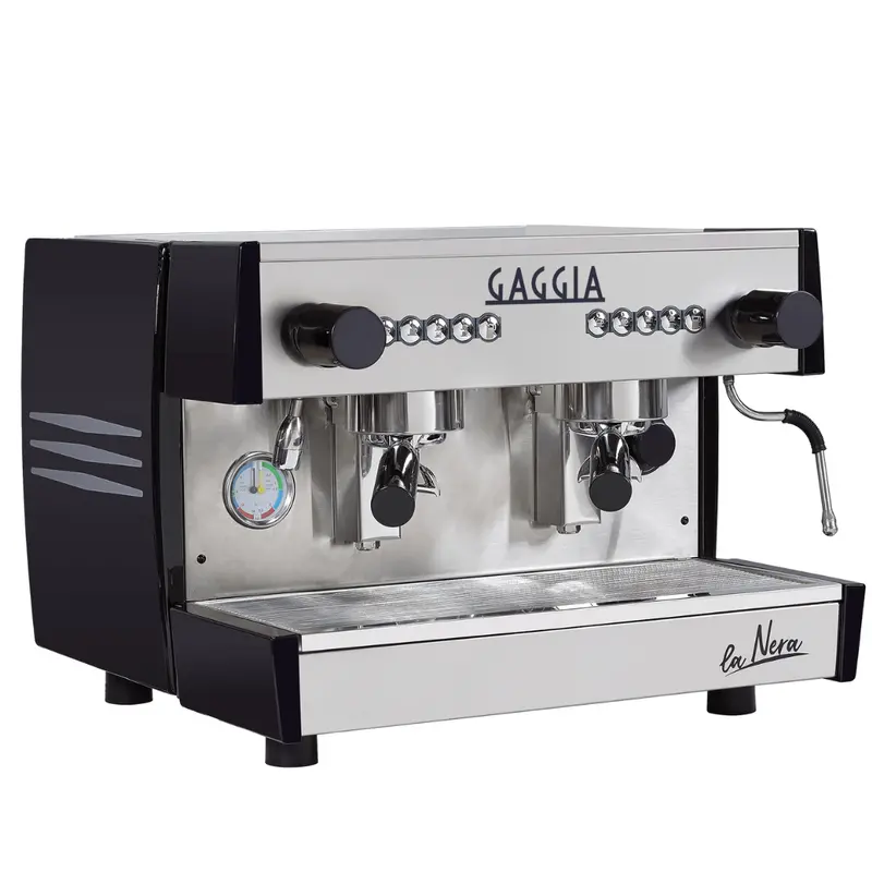 Gaggia Nera Two-Group Compact Commercial Espresso Machine 1