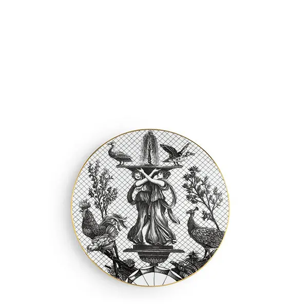 Garden Of Grace Ceramic Flat Plate 1