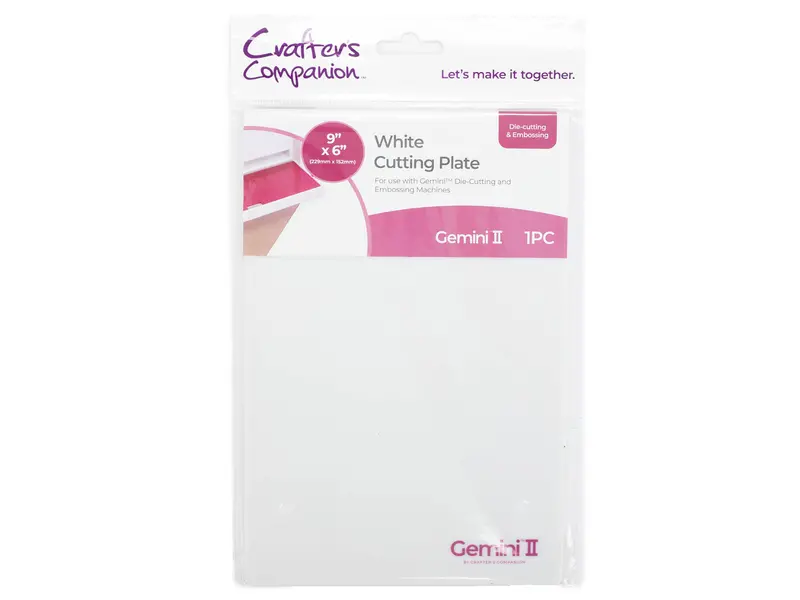 Gemini Ii 9X6 Cutting Plate – White Standard Accessory Plate 1