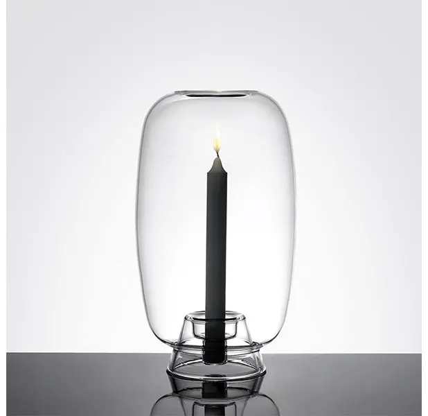 Glenda Outdoor Lantern – Weather-Resistant Glass Fixture 1