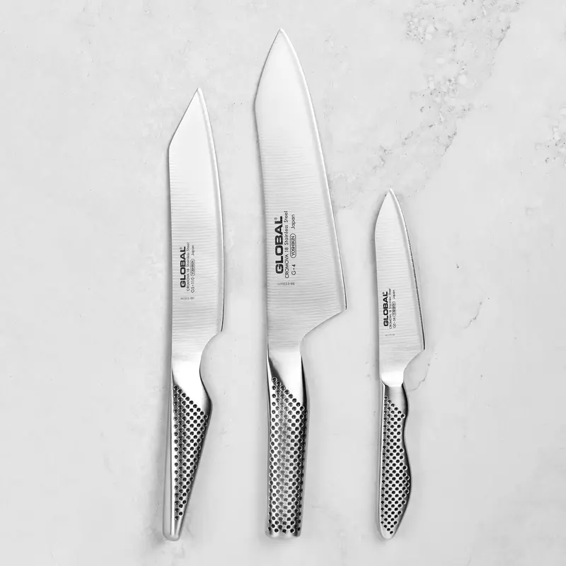 Global 40Th Anniversary Limited Edition 3-Piece Knife Set 1