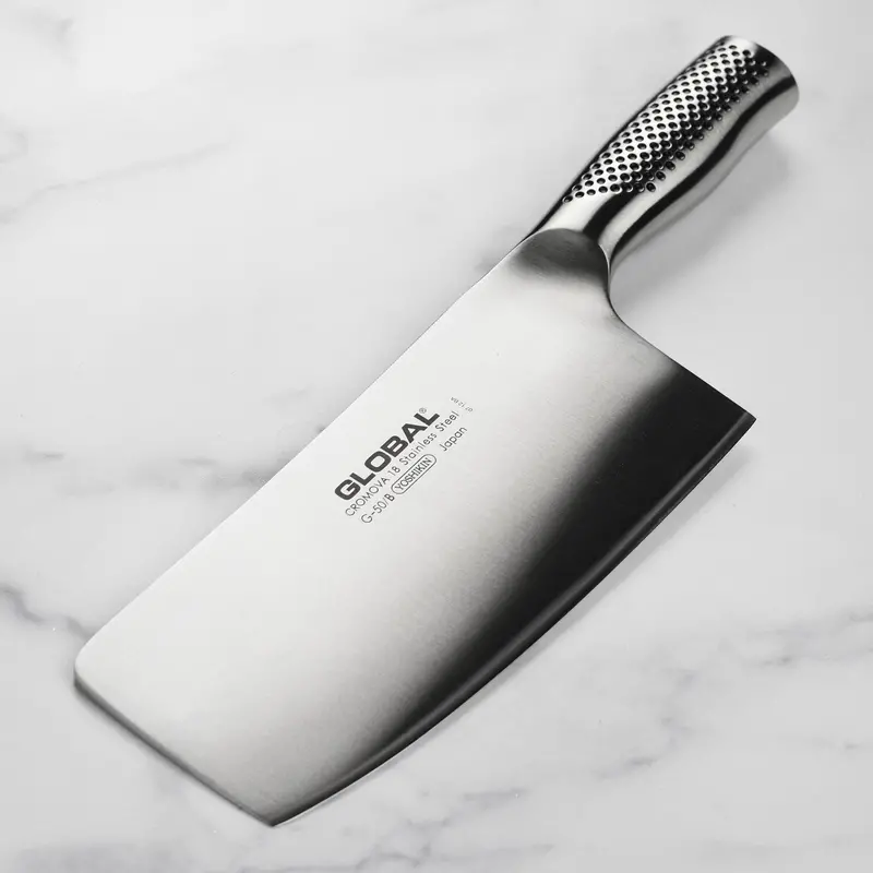 Global 7.75-Inch Chinese Vegetable Cleaver – All-Purpose Chopping & Mincing Powerhouse 1