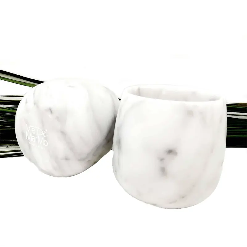 Goccia Di Marmo Marble-Inspired Double Glass Set 1