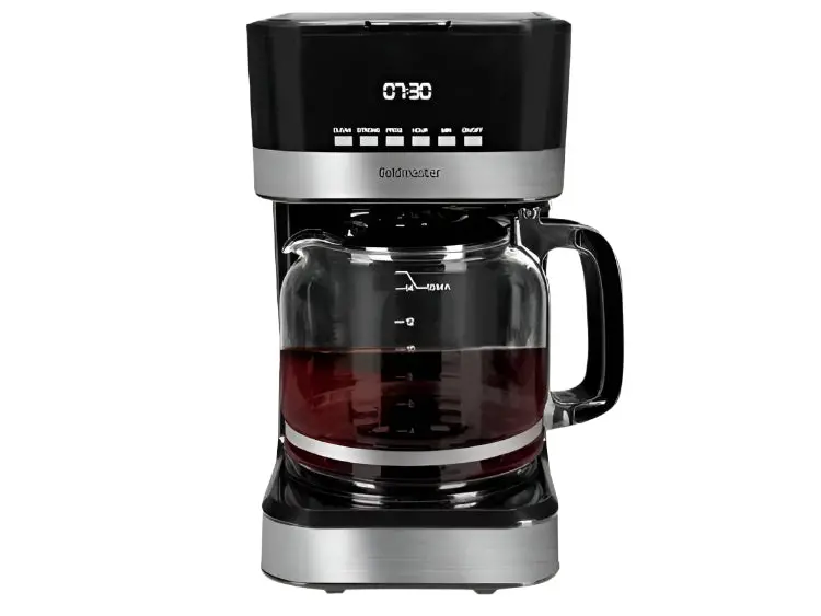 Gold Master One-Touch Coffee Maker – 450Ml Brew Capacity, 950W, Stylish Black 1