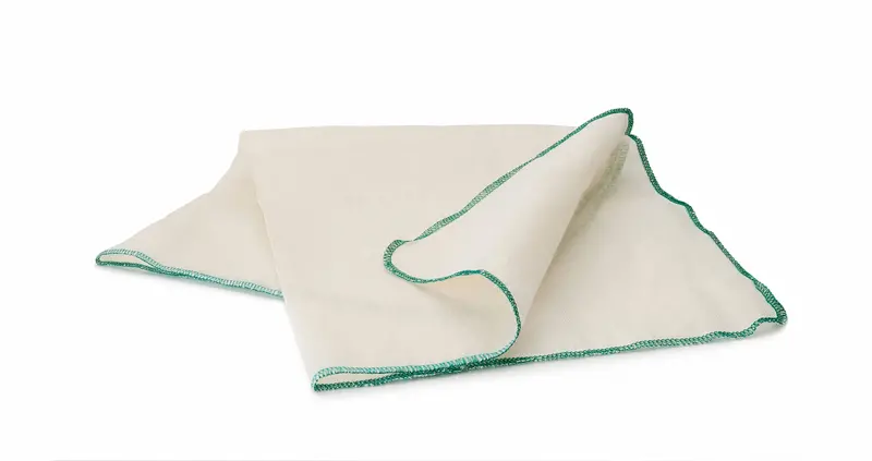 Green-Edged Cheese Cloth – 50 X 50 Cm Linen Blend 1
