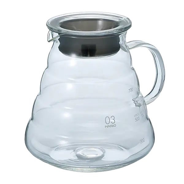 Hario V60 Range Server Glass Carafe – Clear, 360 Ml 1