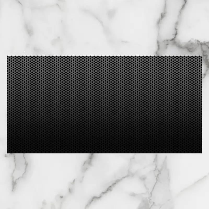 Hasegawa Heavy-Duty Non-Slip Mat – 19.7" × 9.8", Textured Black Rubber For Countertop Stability 1