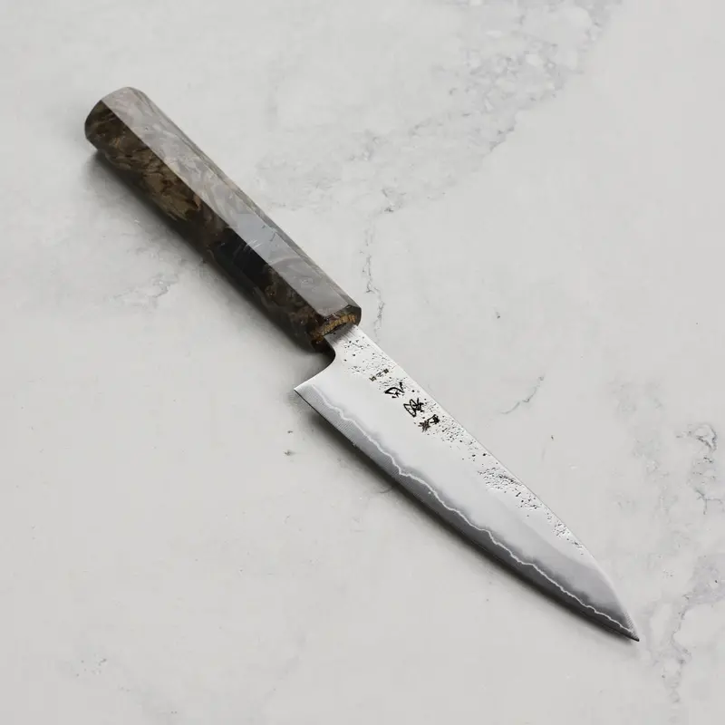 Hatsukokoro Ginrei Ginsan Nashiji 5.1-Inch Petty Knife – Lightweight Detailing & Peeling Tool 1