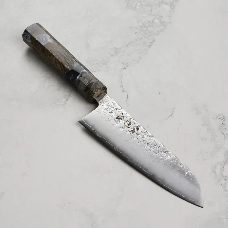 Hatsukokoro Ginrei Ginsan Nashiji 6.7-Inch Santoku – All-Purpose Japanese Chef’S Knife 1