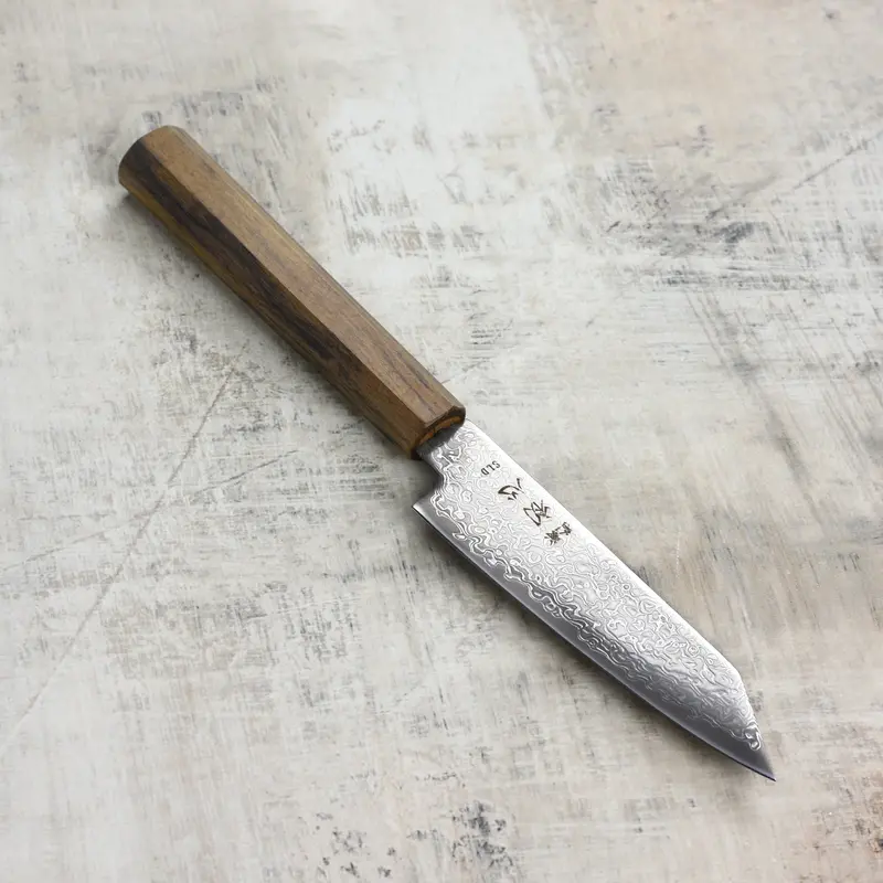 Hatsukokoro Hikari Sld Petty 5", Blackened Damascus 1
