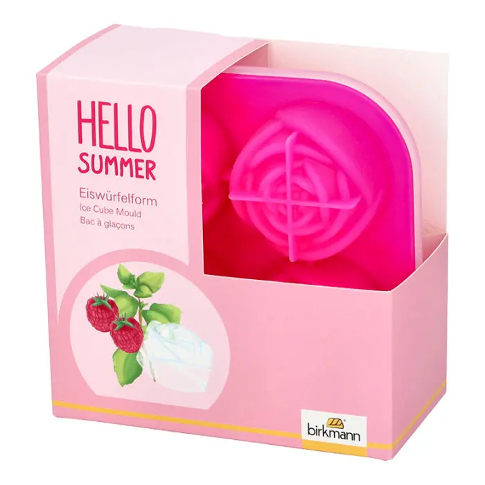 Hello Summer Rose-Shaped Ice Cube Mold 1