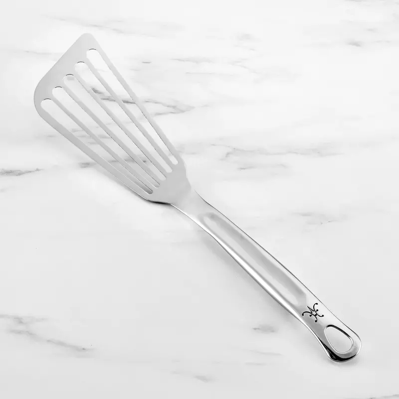 Hestan 13-Inch Flexible Fish Spatula – Stainless Blade With Reinforced Edge 1