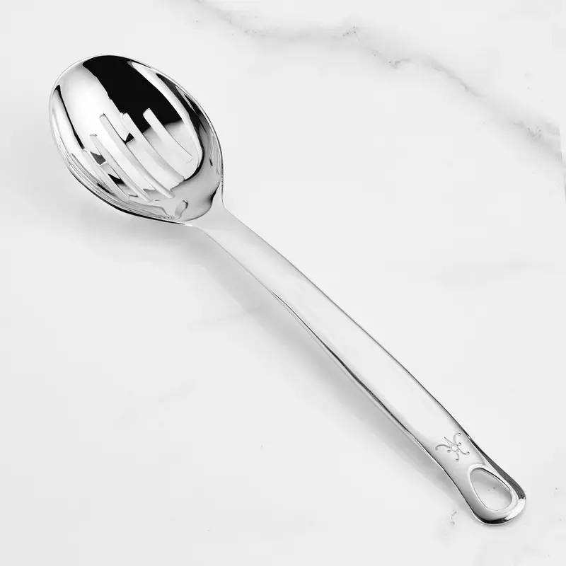 Hestan 13-Inch Slotted Stainless Steel Spoon – Heat-Resistant & Balanced 1