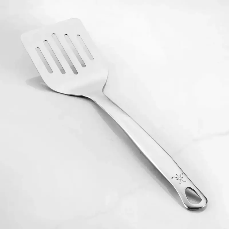 Hestan 13-Inch Slotted Turner – Stainless Steel, Wide Blade, Non-Scratch 1