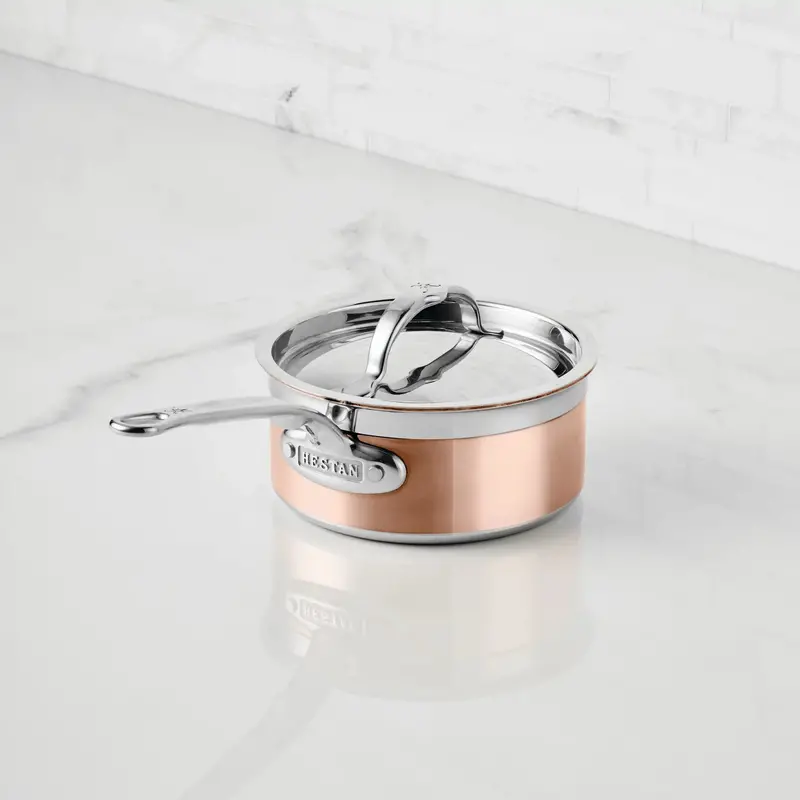 Hestan Copperbond 1.5-Qt Induction-Ready Copper-Core Saucepan 1