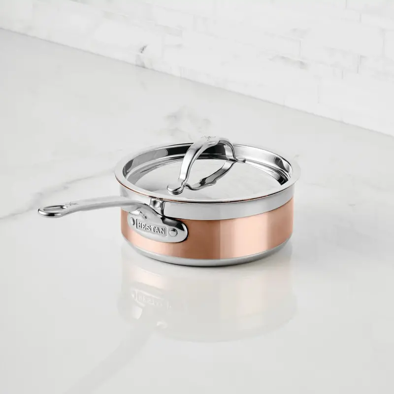 Hestan Copperbond 2-Qt Induction-Optimized Copper-Core Saucepan 1