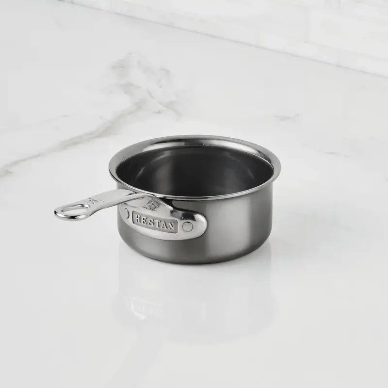 Hestan Nanobond 0.75-Qt Titanium-Bonded Stainless Butter Warmer 1