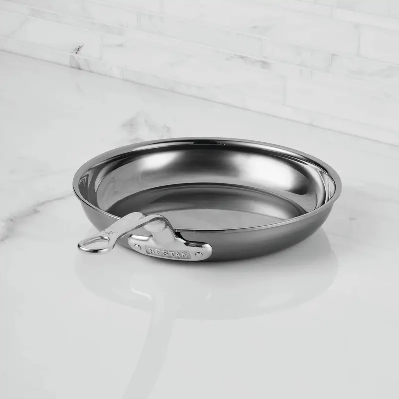 Hestan Nanobond 11-Inch Titanium-Strengthened Stainless Skillet 1