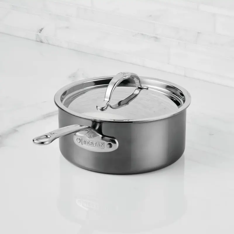 Hestan Nanobond 2-Qt Titanium-Enhanced Stainless Saucepan 1