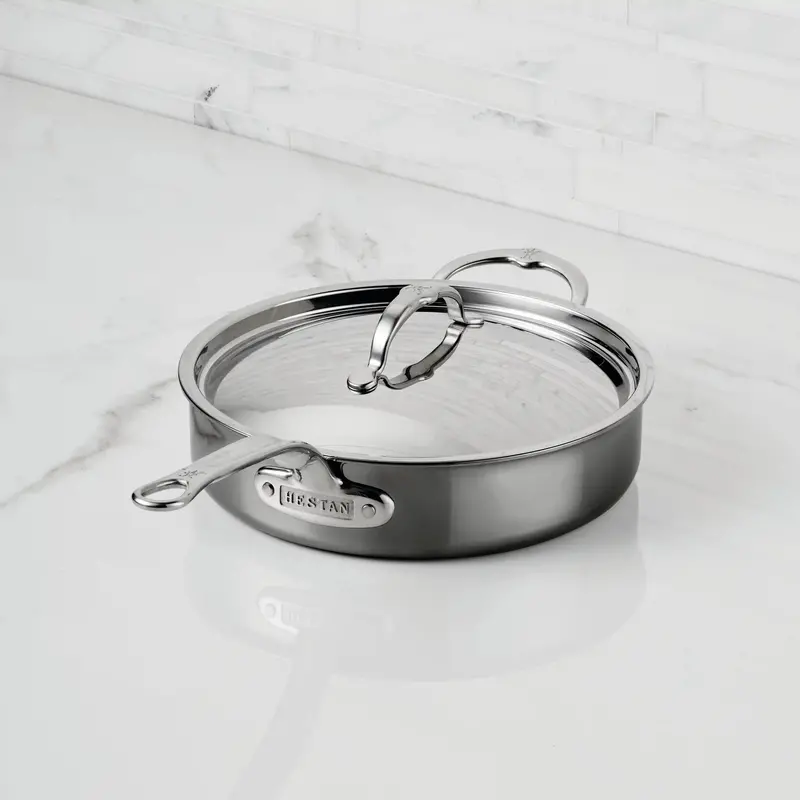 Hestan Nanobond 3.5-Qt Titanium-Reinforced Stainless Saute Pan 1